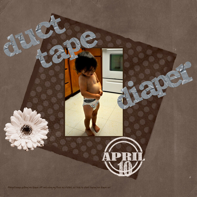Duct Tape Diaper p365 day 100