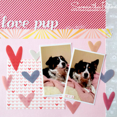 Love Pup Mya Layout