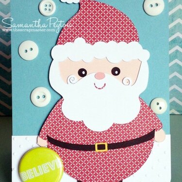 Cute Santa Card