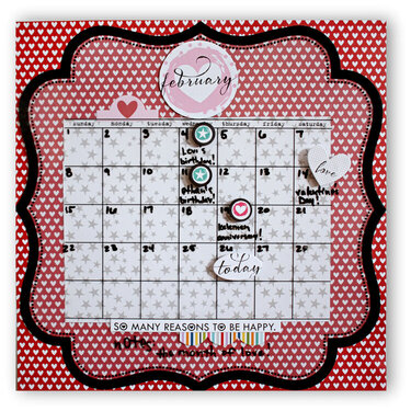 Dry Erase Calendar *NEW Bella Blvd*