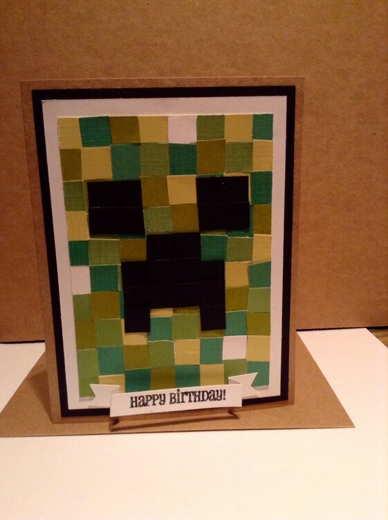 Minecraft Happy Birthday