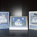 snowman holiday cards