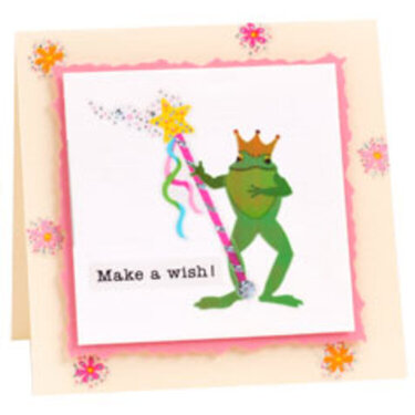 Frog Prince Birthday Card
