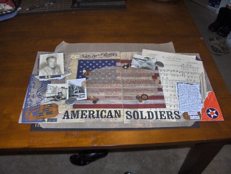My Grandfathers-American Soldiers Pgs. 1 &amp; 2