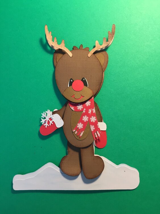 Reindeer cutout