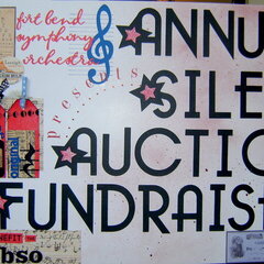 Annual Silent Auction Fundraiser poster