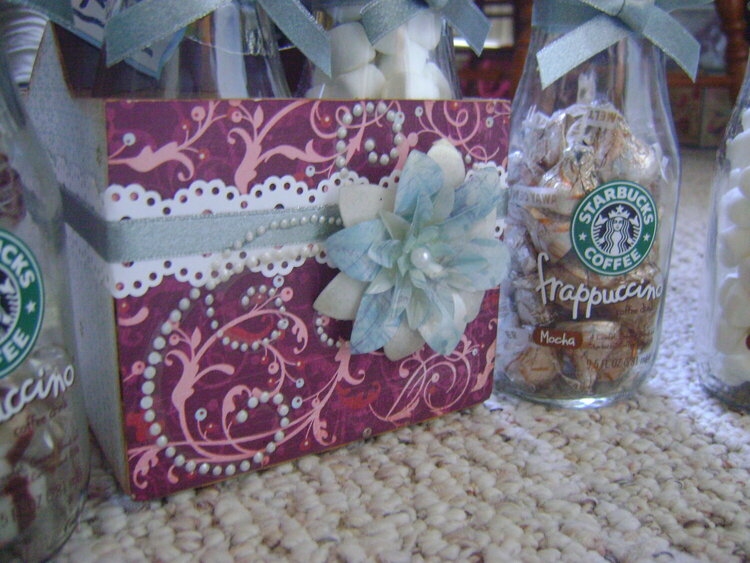frappuccino gift close up