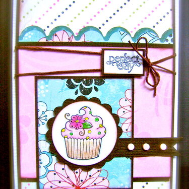 Cupcake Card *Whimsy Stamps*