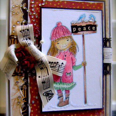 peace *whimsy stamps* and *flying unicorn*