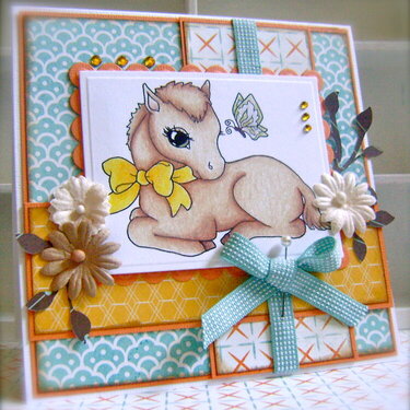 Lilly Filly *Whimsy Stamps*