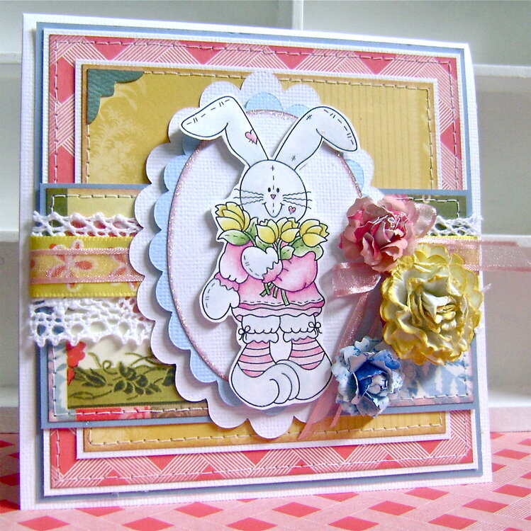 Easter Bunny *Whimsy Stamps*