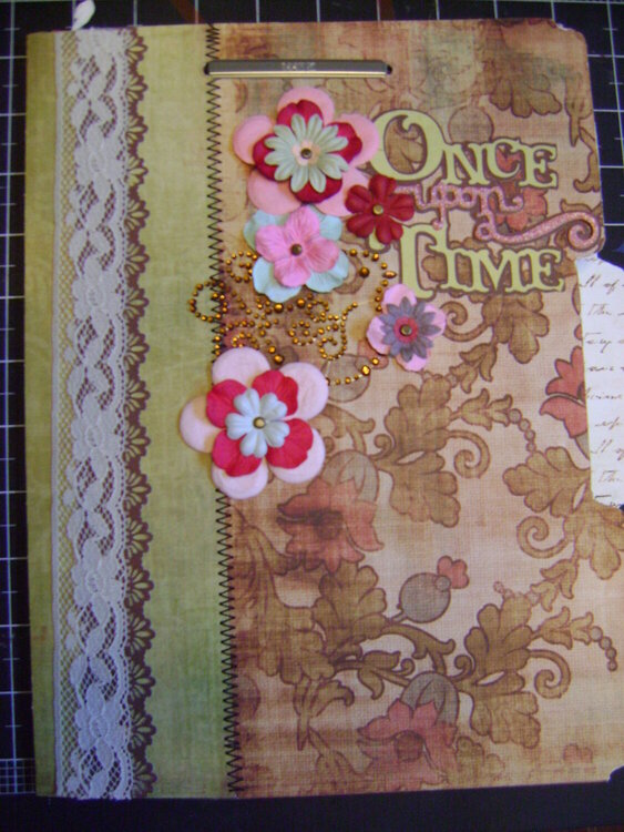 Once Upon a Time file folder album