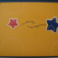 inside of baby boy card