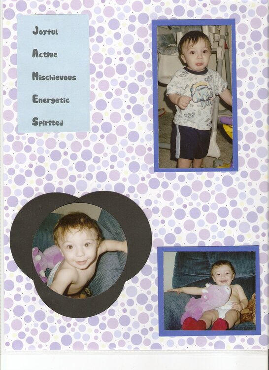 2nd page of my grandson from Texas.