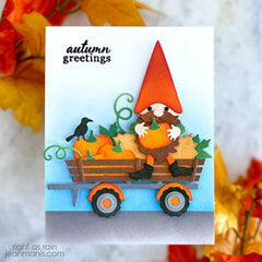 Gnome in the Pumpkin Patch