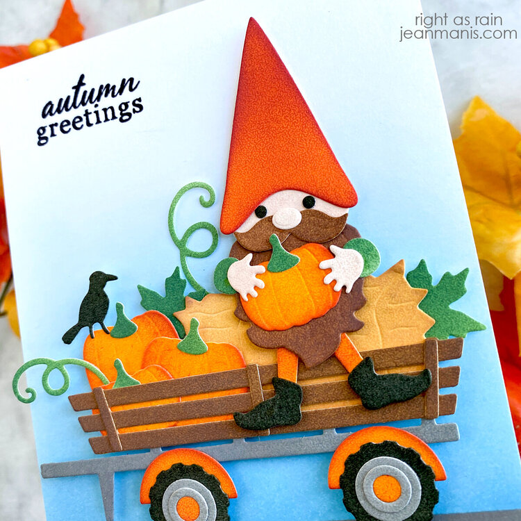 Gnome in the Pumpkin Patch