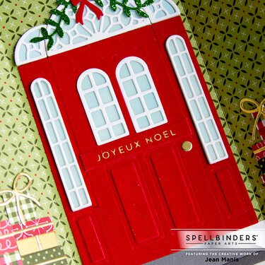 Christmas Open House Folding Card