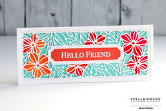 Slimline Friendship Card