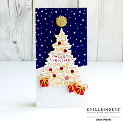 Mini Slimline Christmas Card