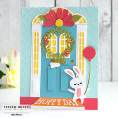 Spring/Easter-themed Door