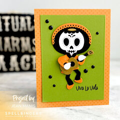 Day of the Dead Mariachi Card