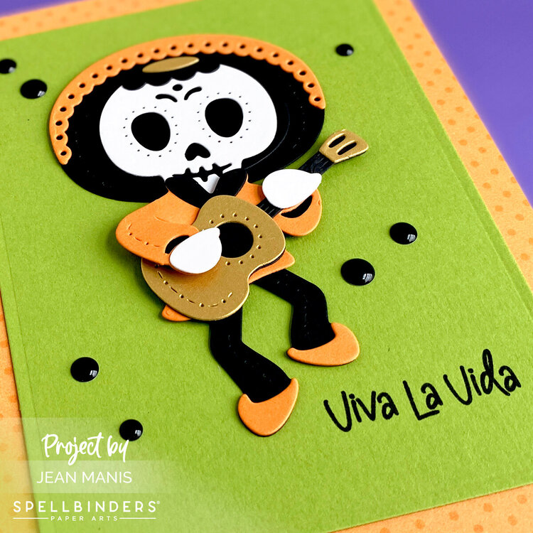 Day of the Dead Mariachi Card