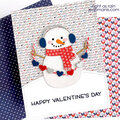 Snowman Valentine
