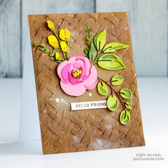 Floral Friendship Card