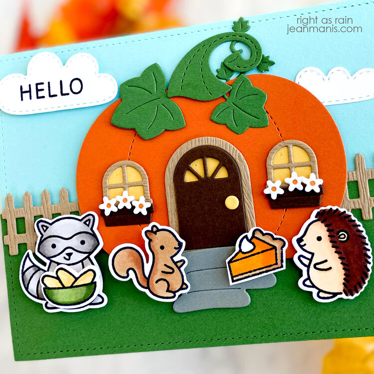 Pumpkin House Hello