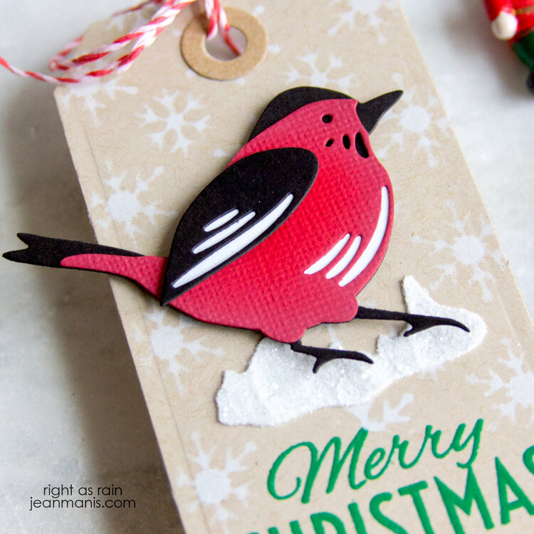 Feathered Friends Christmas Tags