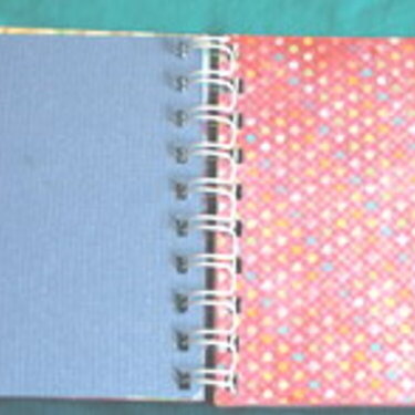 Bind in all notebook - inside back