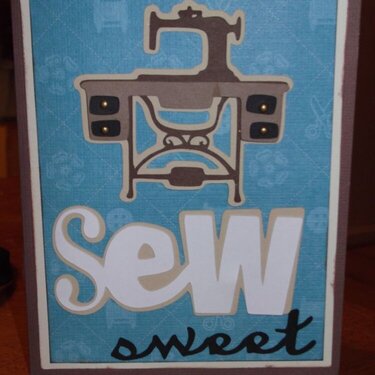 Sew Sweet card