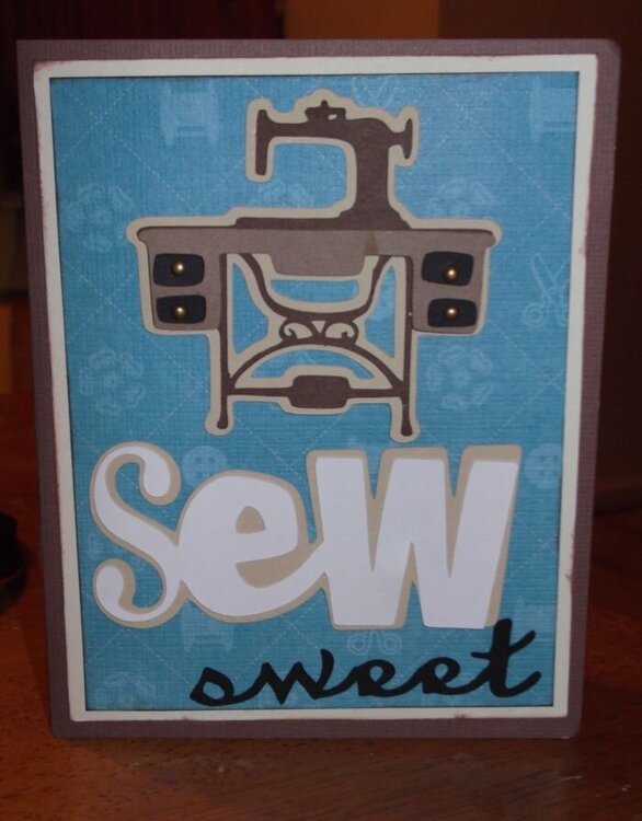 Sew Sweet card