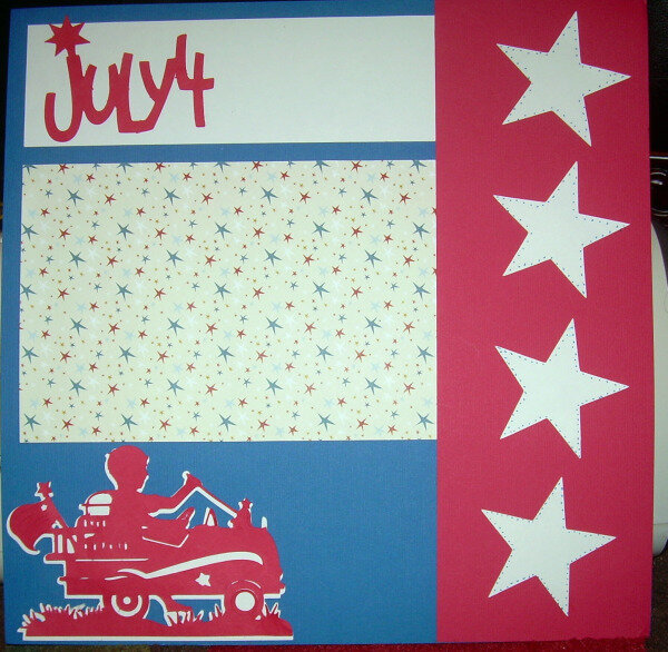 Fourth of July Layout