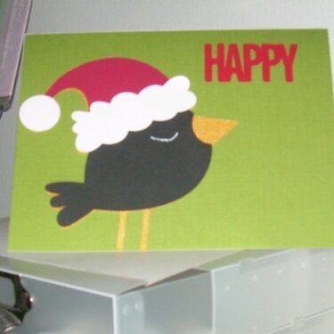 Bird Christmas Card