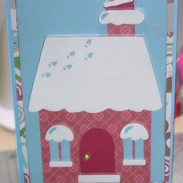 Christmas House Card