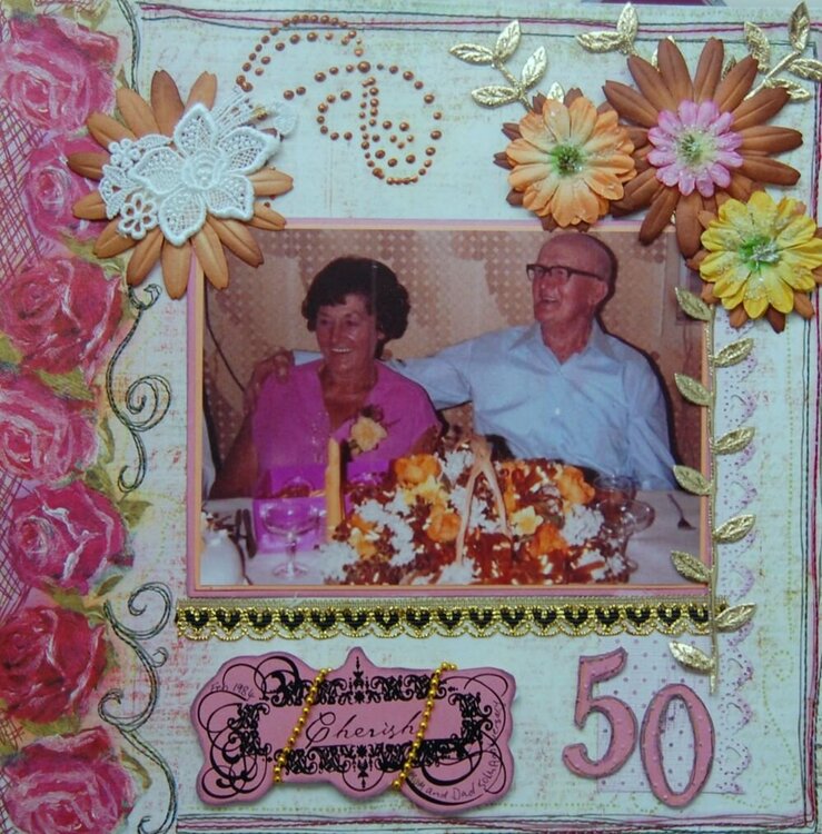 Golden wedding anniversary(my mum and Dad)