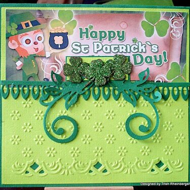 St Patricks day card