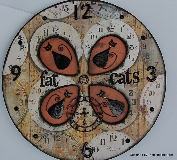 Cat clock