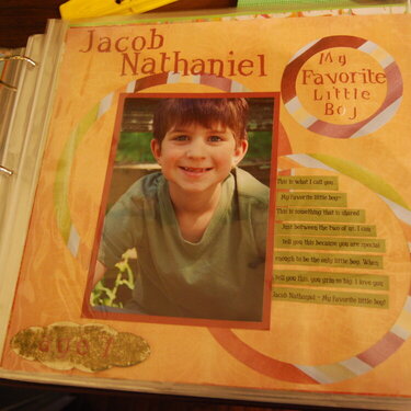 Jacob Nathaniel: My favorite little boy