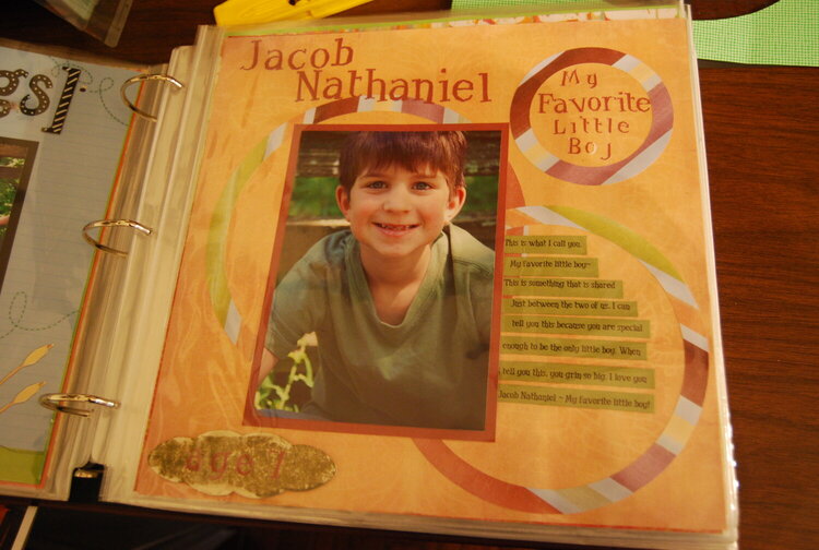 Jacob Nathaniel: My favorite little boy