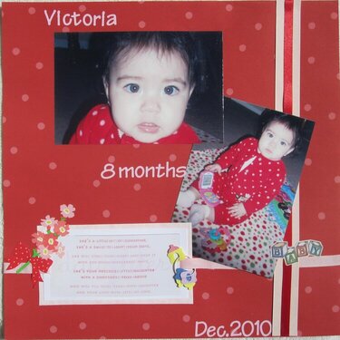 Victoria 8 months old