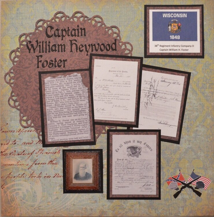 Captain William Heywood  Foster