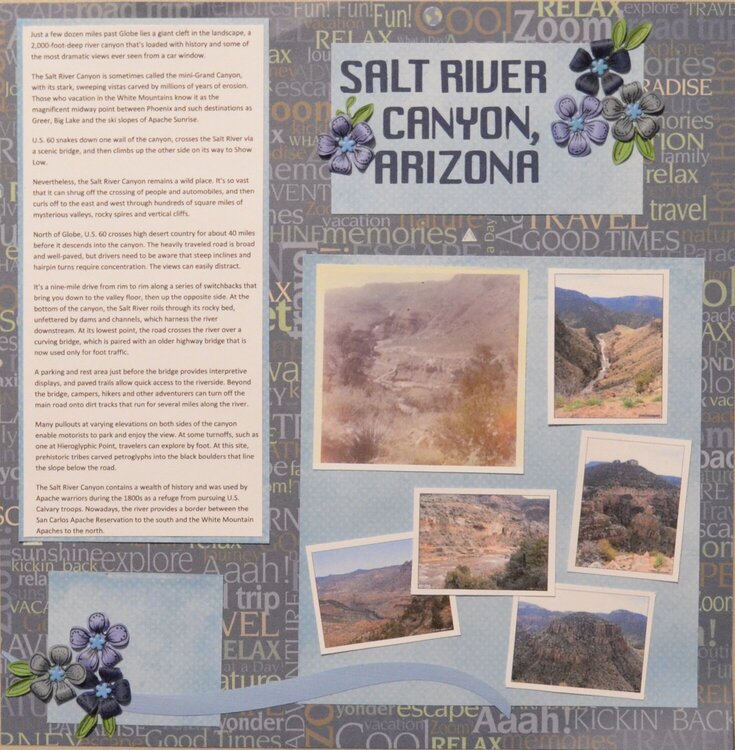 Salt River Canyon Arizona