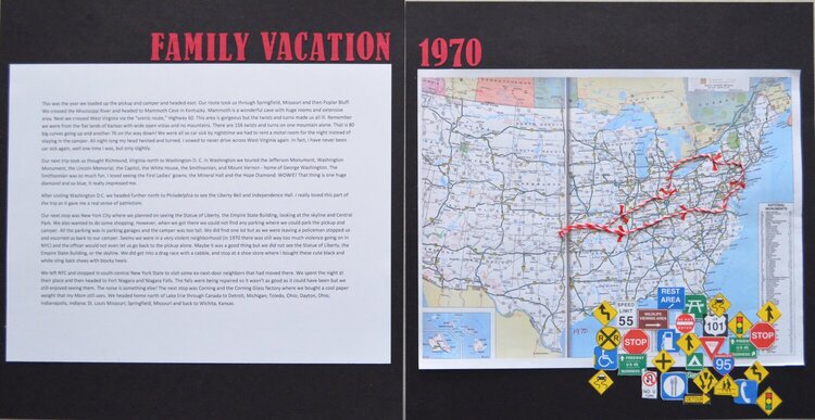 Family Vacation 1970