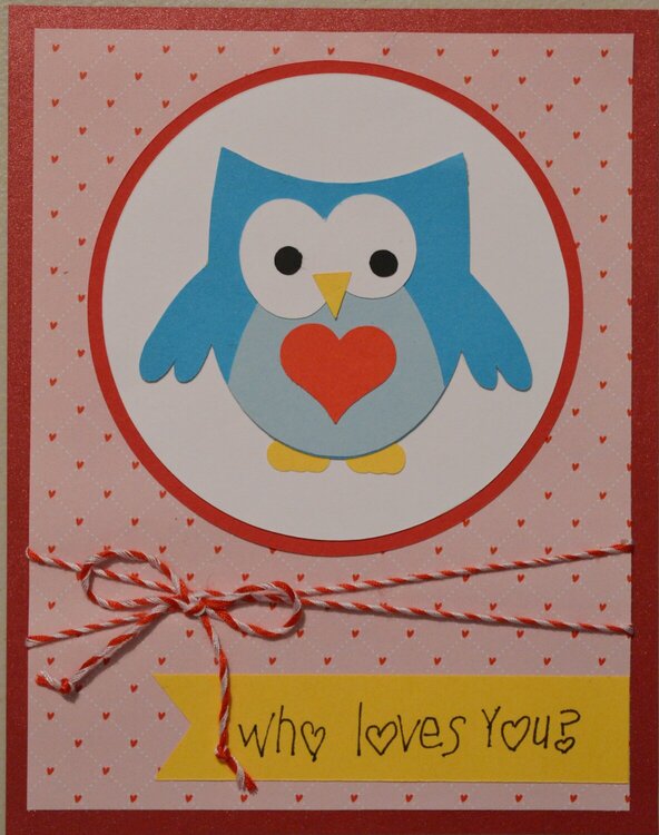 Valentine card for DGD1 from DH