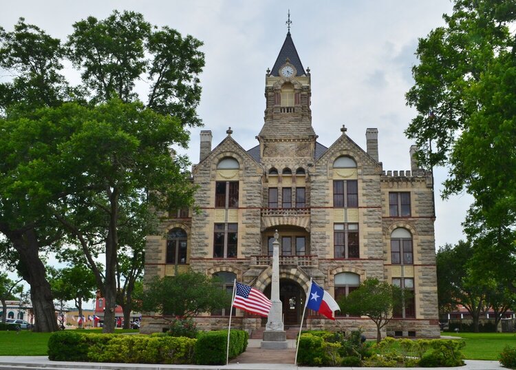 Fayette County TX Courthouse