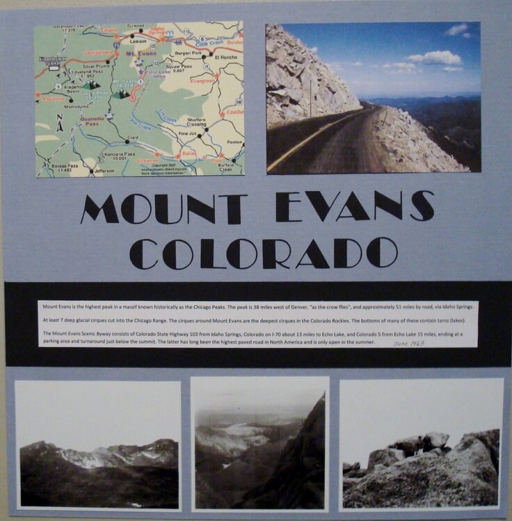 Mount Evans Colorado