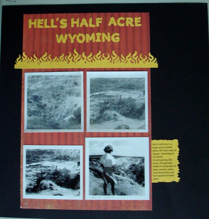 Hell&#039;s Half Acre, Wyoming