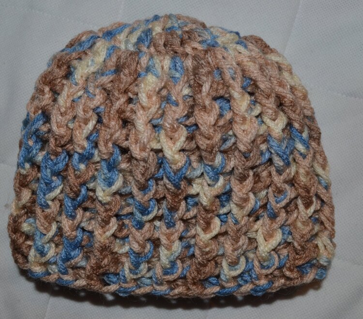 ribbed baby beanie